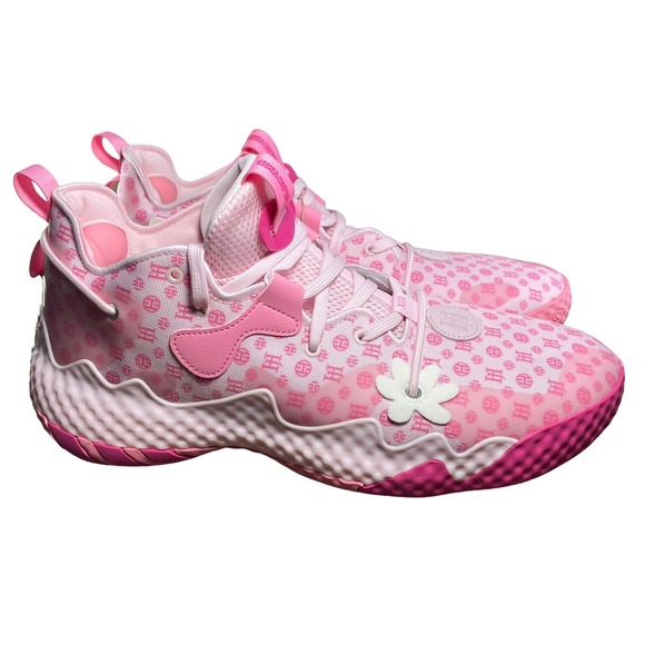 Adidas Harden Vol 6‎ Monogram Basketball Shoes Pink GW9033 Men\'s Size 14